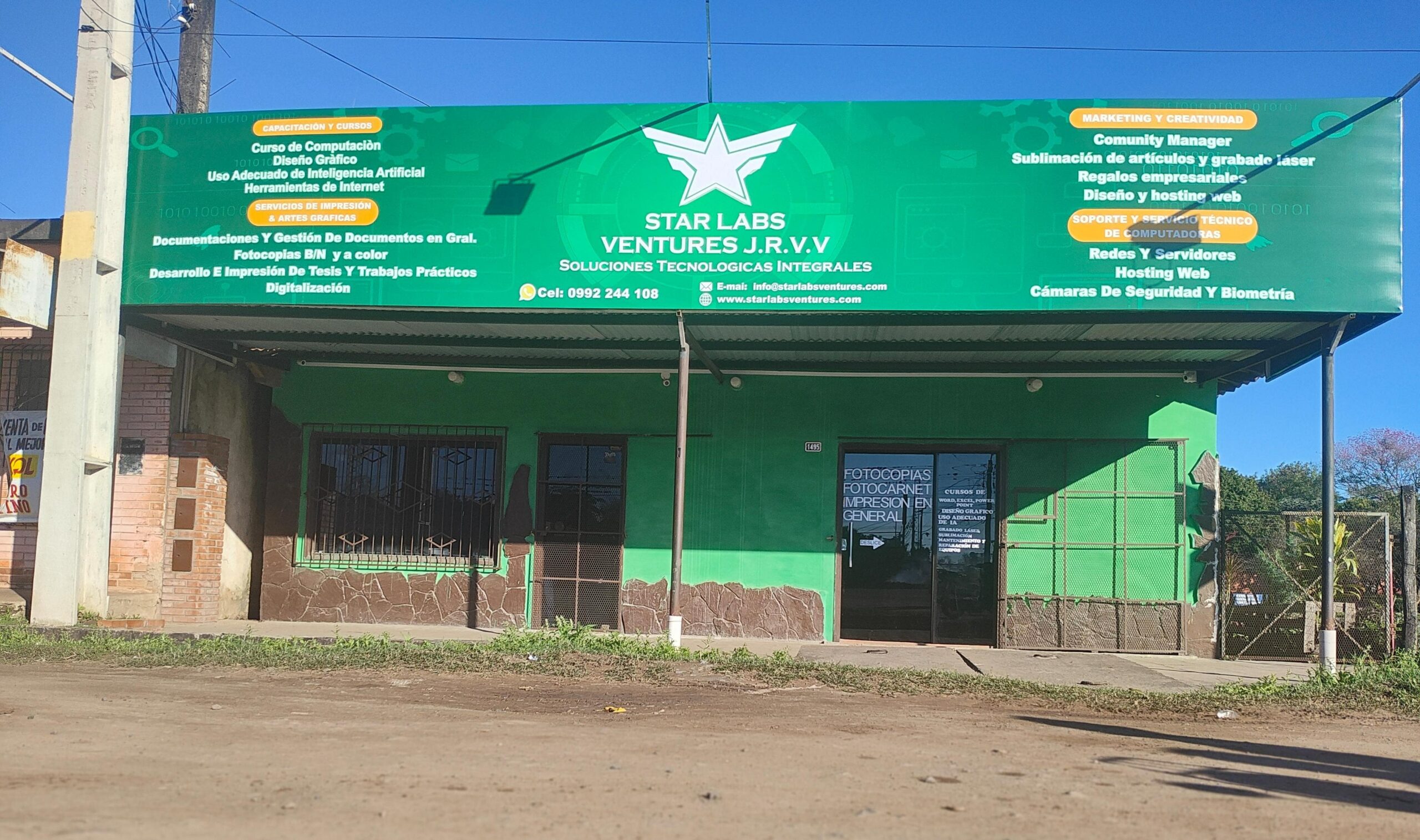 Vista frontal STAR LABS Ventures